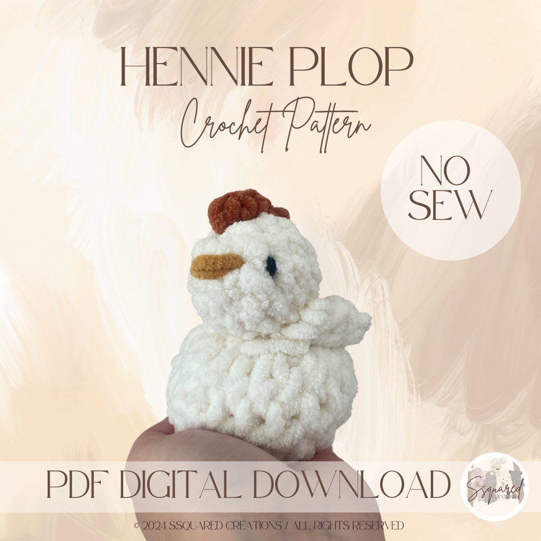 HENNIE PLOP - Crochet Pattern PDF