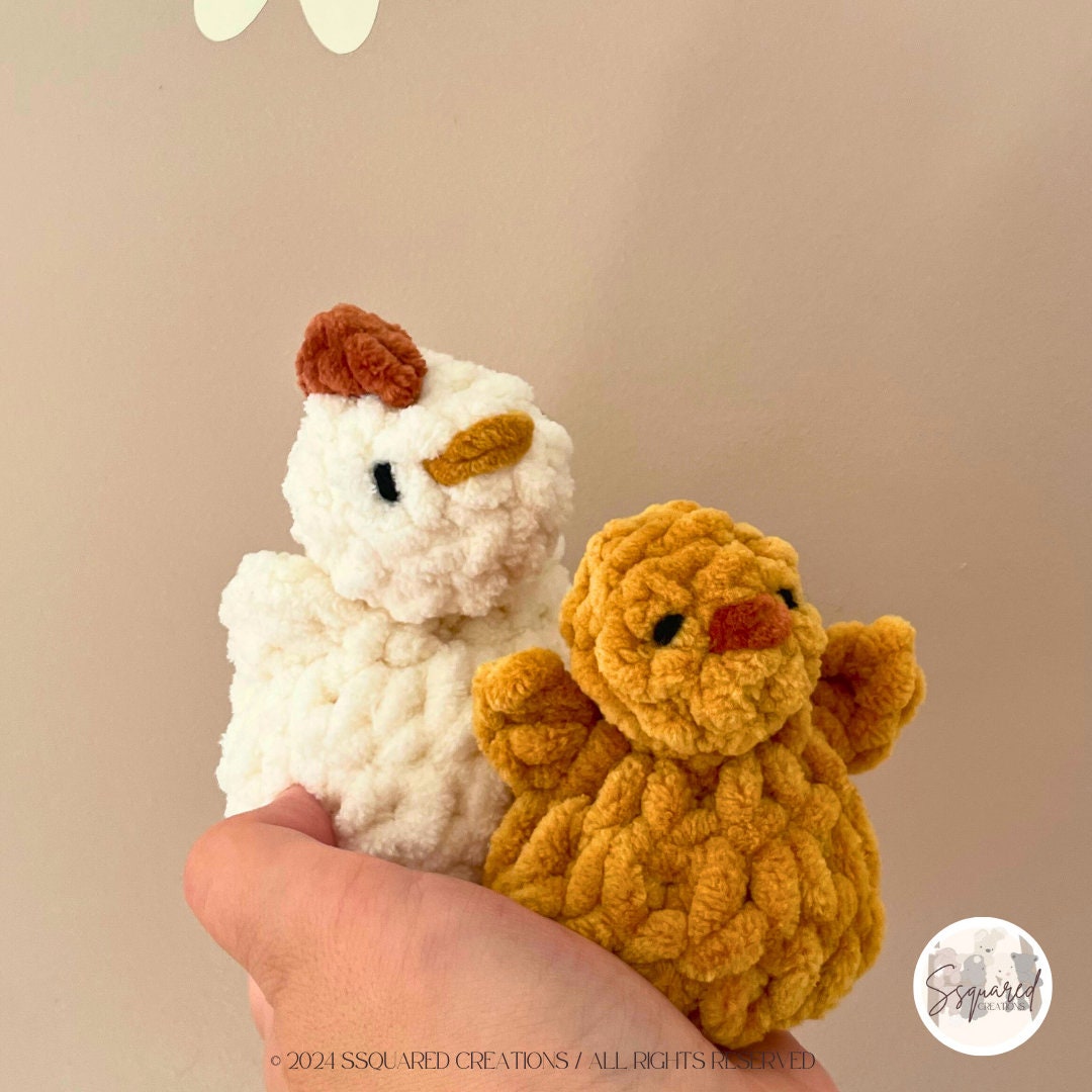 HENNIE & CHICKIE Plops - Crochet Pattern Bundle PDF