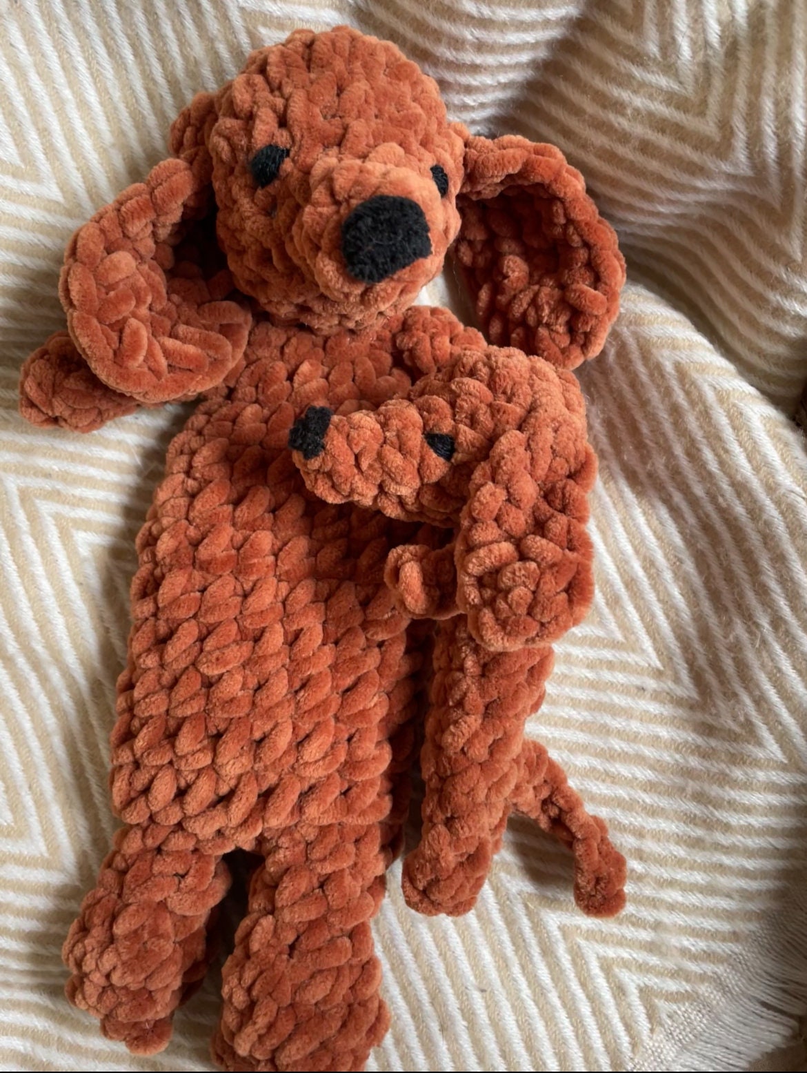 WEENIE & TEENIE DOG - Crochet Snuggler Pattern Bundle