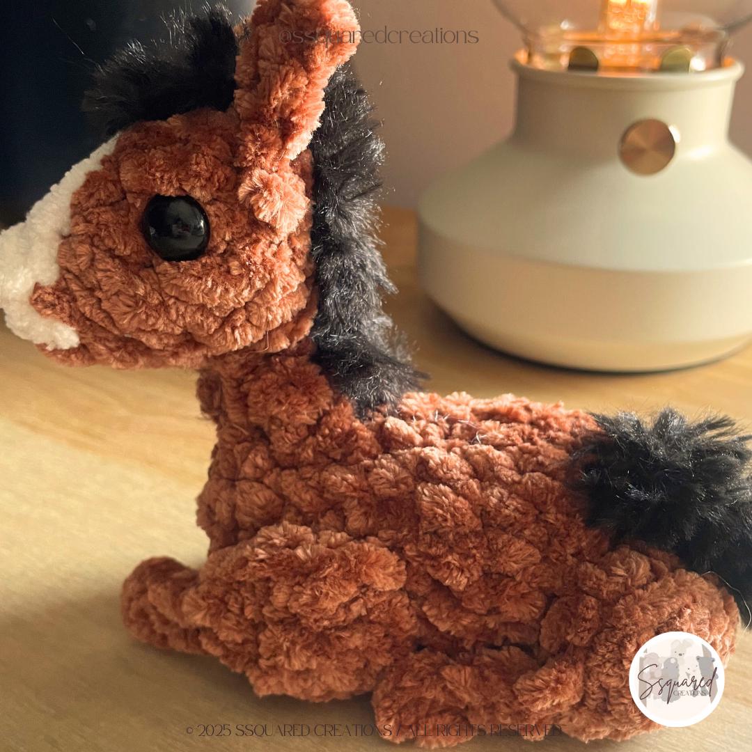 Springtime Teenies - Pattern Bundle with Calf Llama Lamb Horse and Bunny - 5 in 1 pattern bundle 2 modifications | amigurumi crochet pattern