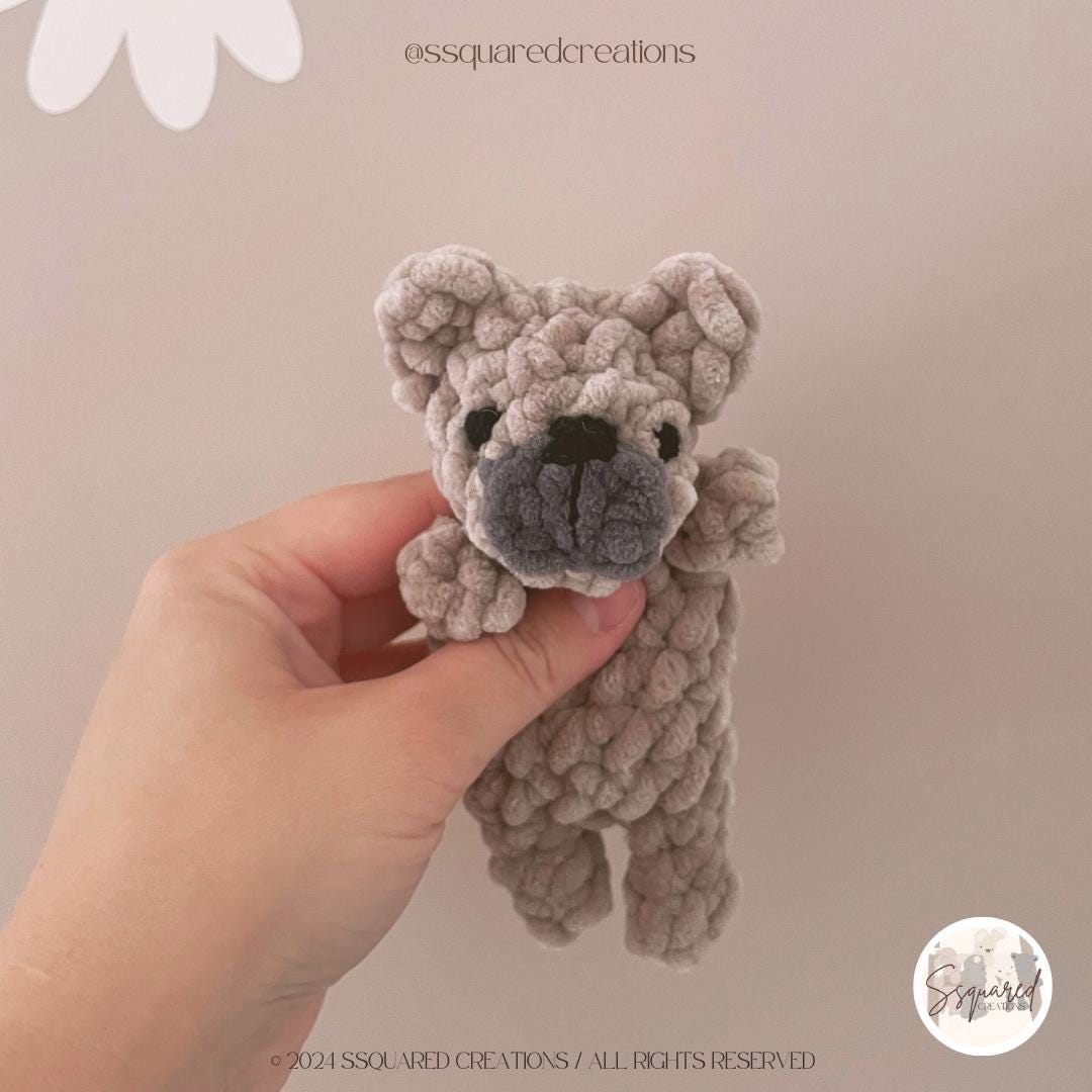 DUNCAN & TEENIE FRENCHIE - Crochet Snuggler Pattern Bundle